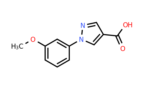 1-(3-Methoxyphenyl)-1H-pyrazole-4-carboxylic acid