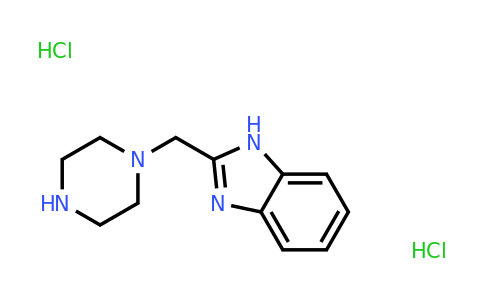 2-(Piperazin-1-ylmethyl)-1H-benzimidazole dihydrochloride