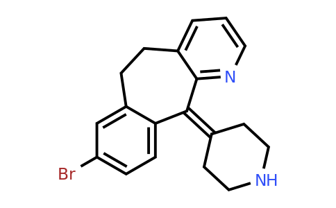 117796-50-6 | 8-Bromo-6,11-dihydro-11-(4-piperidinylidene)-5H-benzo[5,6]cyclohepta[1,2-b]pyridine (Desloratadine Impurity)