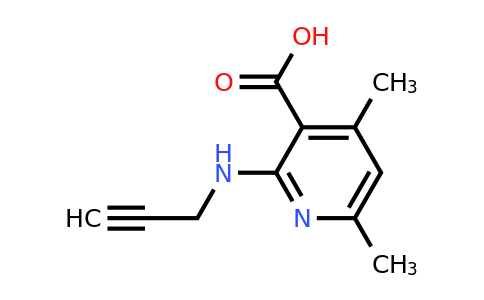 4,6-Dimethyl-2-(prop-2-yn-1-ylamino)nicotinic acid