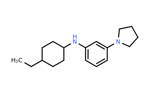 1178166-75-0 | n-(4-Ethylcyclohexyl)-3-(pyrrolidin-1-yl)aniline