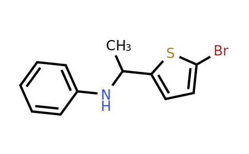 1178334-93-4 | n-(1-(5-Bromothiophen-2-yl)ethyl)aniline