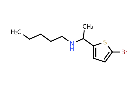 1178388-72-1 | n-(1-(5-Bromothiophen-2-yl)ethyl)pentan-1-amine