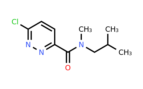 1178393-46-8 | 6-Chloro-N-isobutyl-N-methylpyridazine-3-carboxamide
