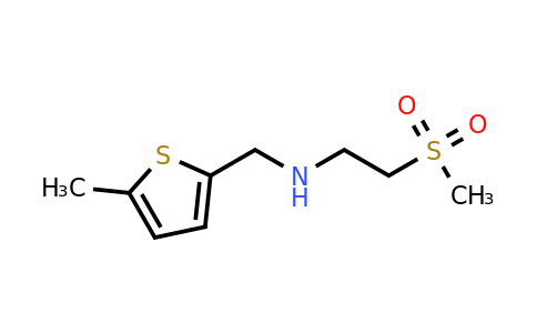 1178475-88-1 | 2-(Methylsulfonyl)-N-((5-methylthiophen-2-yl)methyl)ethan-1-amine