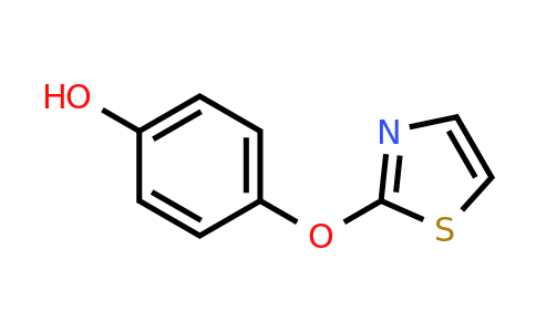1178500-32-7 | 4-(1,3-Thiazol-2-yloxy)phenol