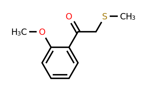 1-(2-Methoxyphenyl)-2-(methylthio)ethan-1-one