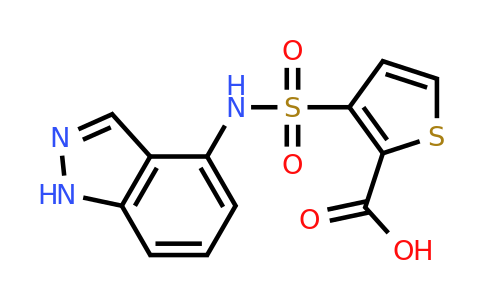1178919-92-0 | 3-[(1h-indazol-4-yl)sulfamoyl]thiophene-2-carboxylic acid