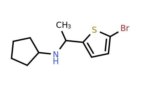 1179064-77-7 | n-(1-(5-Bromothiophen-2-yl)ethyl)cyclopentanamine