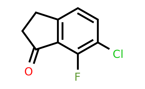 6-Chloro-7-fluoro-2,3-dihydro-1H-inden-1-one