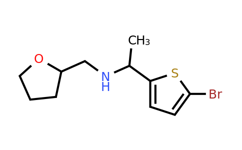 1179639-71-4 | 1-(5-Bromothiophen-2-yl)-N-((tetrahydrofuran-2-yl)methyl)ethan-1-amine