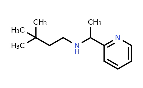 3,3-Dimethyl-N-(1-(pyridin-2-yl)ethyl)butan-1-amine