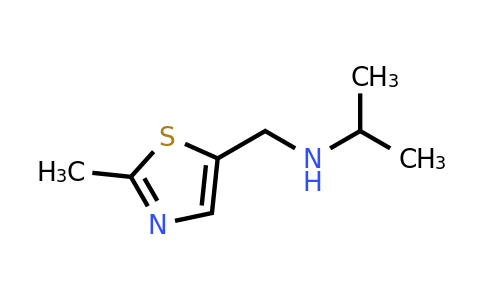 1179668-98-4 | n-((2-Methylthiazol-5-yl)methyl)propan-2-amine
