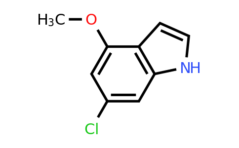 117970-23-7 | 6-Chloro-4-methoxy-1H-indole