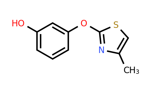 1179775-38-2 | 3-((4-Methylthiazol-2-yl)oxy)phenol
