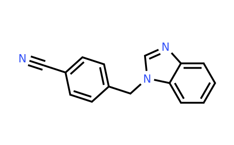 118001-91-5 | 4-(1h-1,3-Benzodiazol-1-ylmethyl)benzonitrile