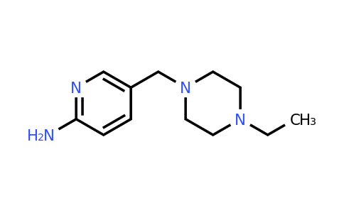 1180132-17-5 | 5-((4-Ethylpiperazin-1-yl)methyl)pyridin-2-amine