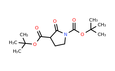 1180519-44-1 | di-tert-Butyl 2-oxopyrrolidine-1,3-dicarboxylate
