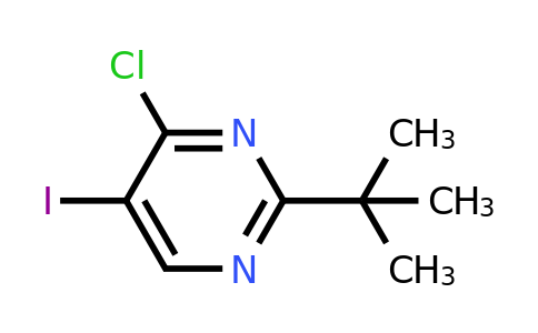 118089-42-2 | 2-tert-Butyl-4-chloro-5-iodopyrimidine