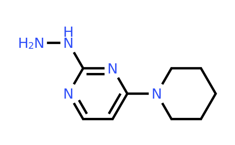 118121-86-1 | 2-Hydrazinyl-4-(piperidin-1-yl)pyrimidine