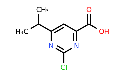 1181448-06-5 | 2-Chloro-6-(propan-2-yl)pyrimidine-4-carboxylic acid