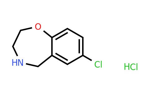 1181458-57-0 | 7-Chloro-2,3,4,5-tetrahydro-1,4-benzoxazepine hydrochloride
