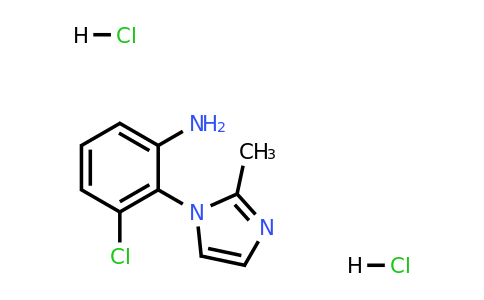 1181458-62-7 | 3-Chloro-2-(2-methyl-1h-imidazol-1-yl)aniline dihydrochloride