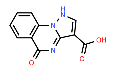 1181458-88-7 | 5-Oxo-1h,5h-pyrazolo[1,5-a]quinazoline-3-carboxylic acid