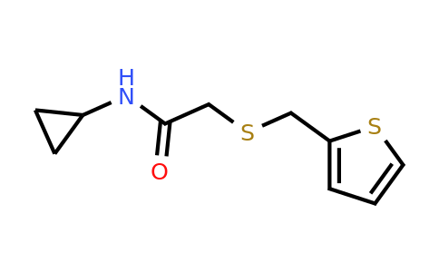 1181497-94-8 | n-Cyclopropyl-2-((thiophen-2-ylmethyl)thio)acetamide