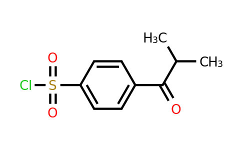1181763-81-4 | 4-(2-Methylpropanoyl)benzene-1-sulfonyl chloride