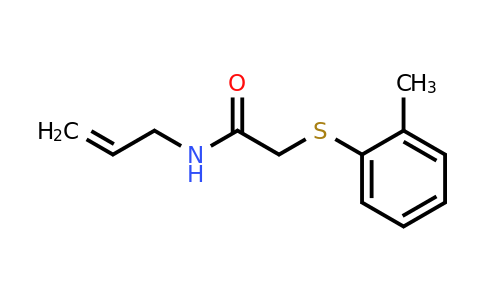 1181874-49-6 | n-Allyl-2-(o-tolylthio)acetamide