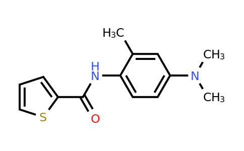 1181897-10-8 | n-(4-(Dimethylamino)-2-methylphenyl)thiophene-2-carboxamide
