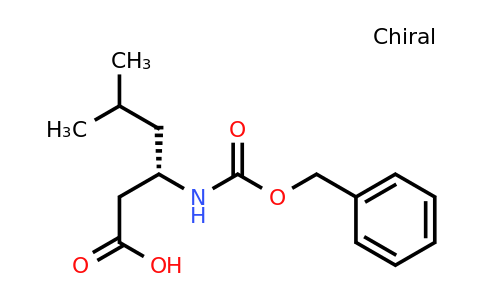 118247-68-0 | (S)-3-(((Benzyloxy)carbonyl)amino)-5-methylhexanoicacid