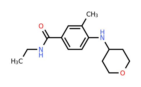 1182835-67-1 | n-Ethyl-3-methyl-4-[(oxan-4-yl)amino]benzamide