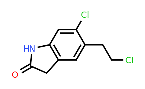 118289-55-7 | 6-Chloro-5-(2-chloroethyl)indolin-2-one