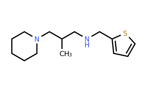 1182966-99-9 | 2-Methyl-3-(piperidin-1-yl)-N-(thiophen-2-ylmethyl)propan-1-amine