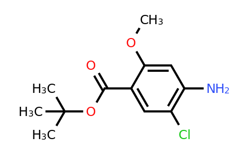 Tert-butyl 4-amino-5-chloro-2-methoxybenzoate