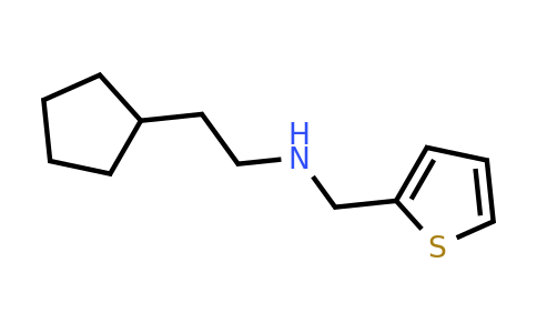 1183067-89-1 | 2-Cyclopentyl-N-(thiophen-2-ylmethyl)ethan-1-amine
