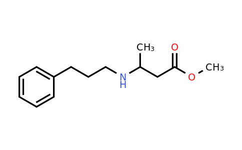 Methyl 3-[(3-phenylpropyl)amino]butanoate