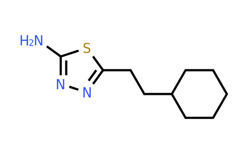 118314-04-8 | 5-(2-Cyclohexylethyl)-1,3,4-thiadiazol-2-amine