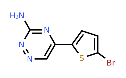 1183278-60-5 | 5-(5-Bromothiophen-2-yl)-1,2,4-triazin-3-amine