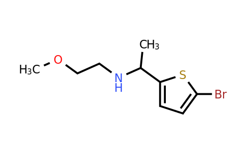 1183311-27-4 | 1-(5-Bromothiophen-2-yl)-N-(2-methoxyethyl)ethan-1-amine