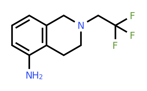 1183387-63-4 | 2-(2,2,2-Trifluoroethyl)-1,2,3,4-tetrahydroisoquinolin-5-amine