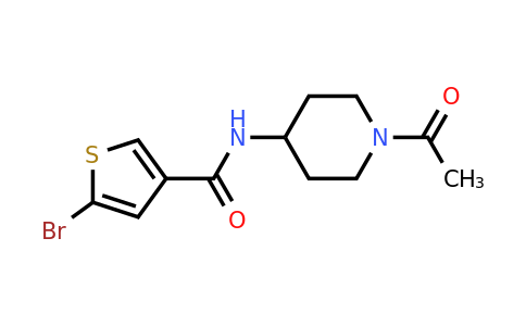 1183466-22-9 | n-(1-Acetylpiperidin-4-yl)-5-bromothiophene-3-carboxamide