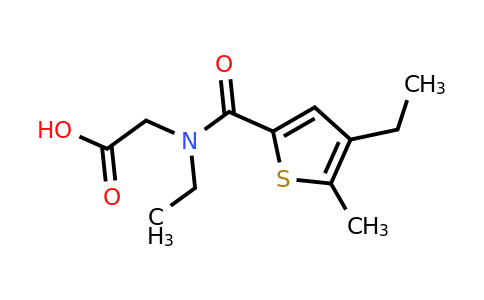 1183528-88-2 | n-Ethyl-n-(4-ethyl-5-methylthiophene-2-carbonyl)glycine