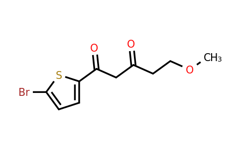 1183540-72-8 | 1-(5-Bromothiophen-2-yl)-5-methoxypentane-1,3-dione