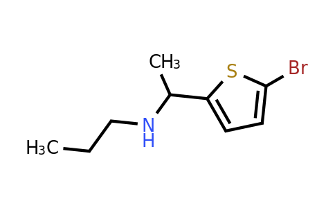 1183698-70-5 | n-(1-(5-Bromothiophen-2-yl)ethyl)propan-1-amine