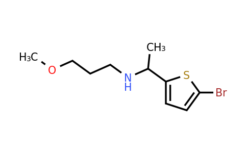 1183767-51-2 | n-(1-(5-Bromothiophen-2-yl)ethyl)-3-methoxypropan-1-amine