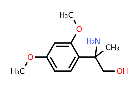 1183768-27-5 | 2-Amino-2-(2,4-dimethoxyphenyl)propan-1-ol