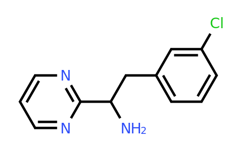 1183780-05-3 | 2-(3-Chlorophenyl)-1-(pyrimidin-2-yl)ethan-1-amine